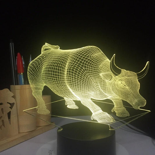 Lampe LED colorée avec télécommande