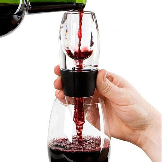 Aireador de vino portátil, decantador rápido de vino tinto y blanco, filtro para fiestas familiares, decantador de whisky, potenciador del sabor, herramientas de bar, accesorios.