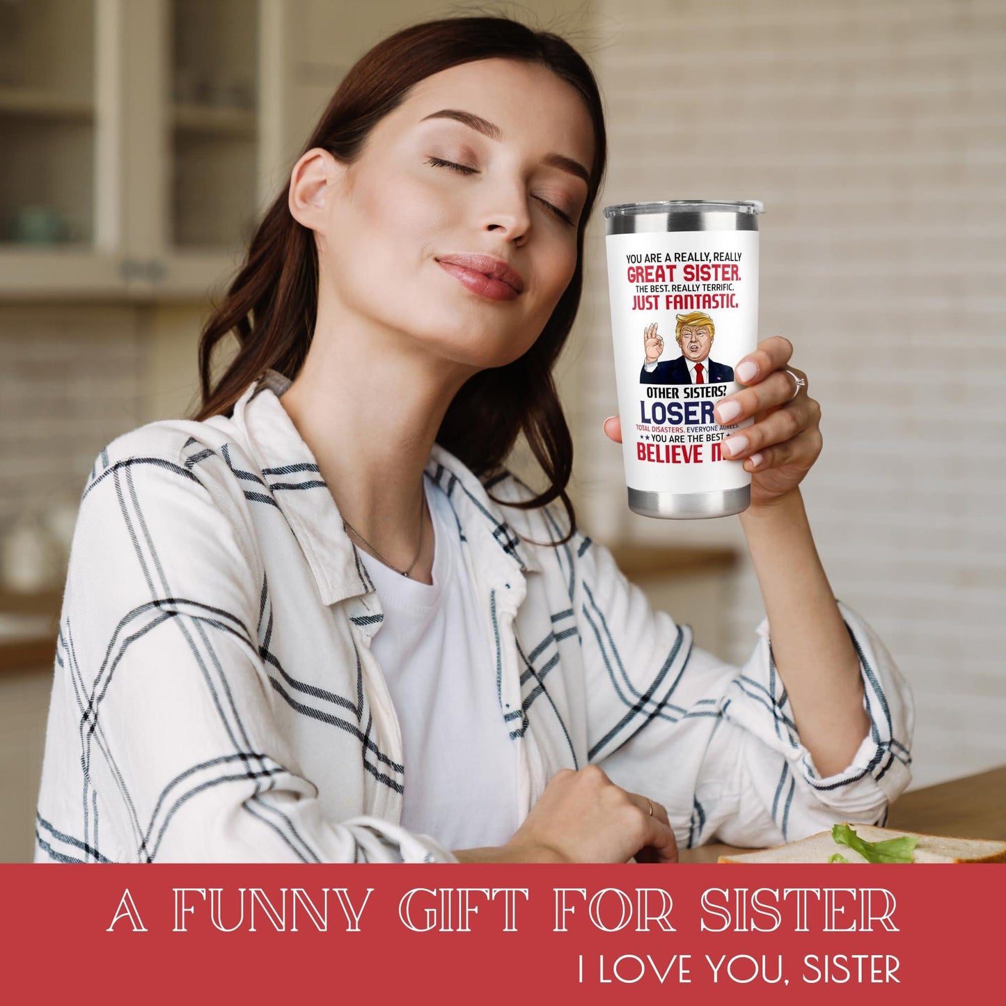 UMACVN Gifts for Mom from Daughter Son - Mothers Day Gifts for Mom Wife - Birthday, Christmas Gift Ideas for Moms - Gift for Mama, Moms, Mother from Kids - 20 Oz Stainless Steel White Tumbler