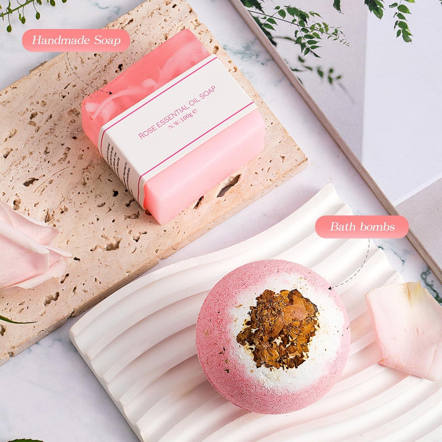 Cadeaux d'anniversaire pour femme, maman, amie, sœur, panier-cadeau spa relaxant unique, coffret de soins avec couverture de luxe, cadeaux de fête des mères pour maman, amie, sœur, épouse