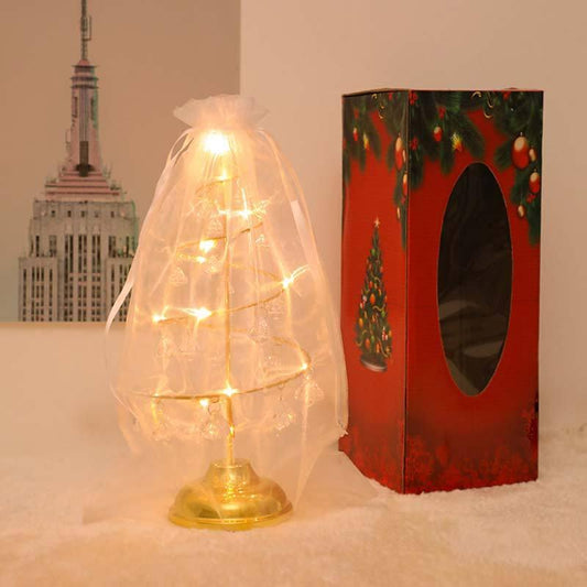 Guirlande lumineuse LED en cristal pour sapin de Noël, décoration d'intérieur, pour chambre à coucher