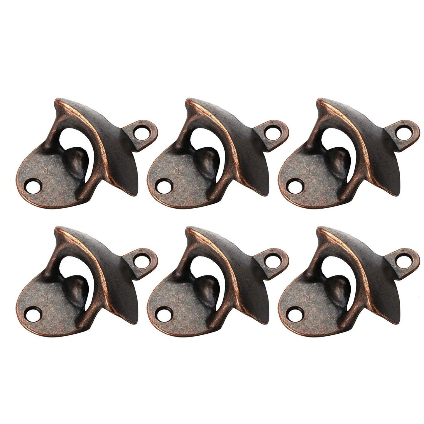 Lot de 10 décapsuleurs muraux en métal, style vintage, rustique, robuste et durable, pour bar, restaurant, maison