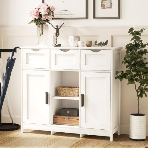 Meubles de rangement, meuble de sol en bois, avec tiroirs et étagères, meuble d'appoint pour salon, chambre, salle de bain, meubles de décoration intérieure