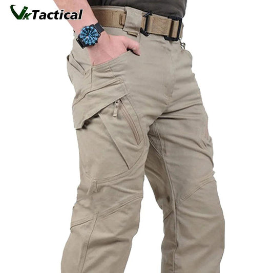 Pantalon cargo tactique classique pour randonnée en plein air, trekking, jogging tactique militaire, camouflage, multi-poches