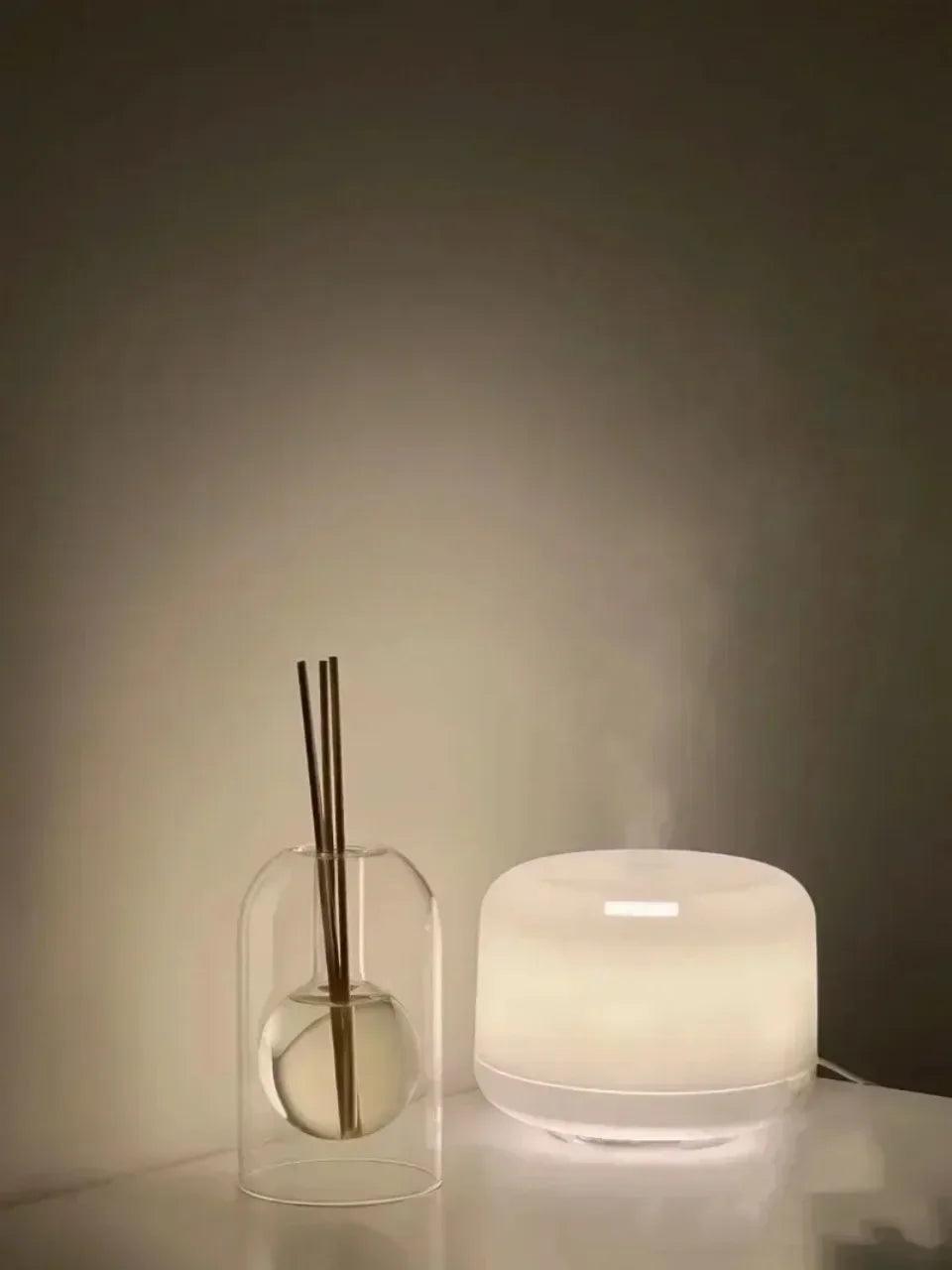 Flacon diffuseur de parfum 130/200 ml, vase diffuseur de style simple, flacon en verre, flacon d'aromathérapie pour huiles essentielles de style européen