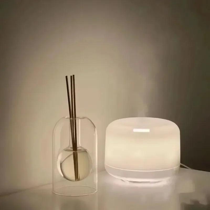 Flacon diffuseur de parfum 130/200 ml, vase diffuseur de style simple, flacon en verre, flacon d'aromathérapie pour huiles essentielles de style européen