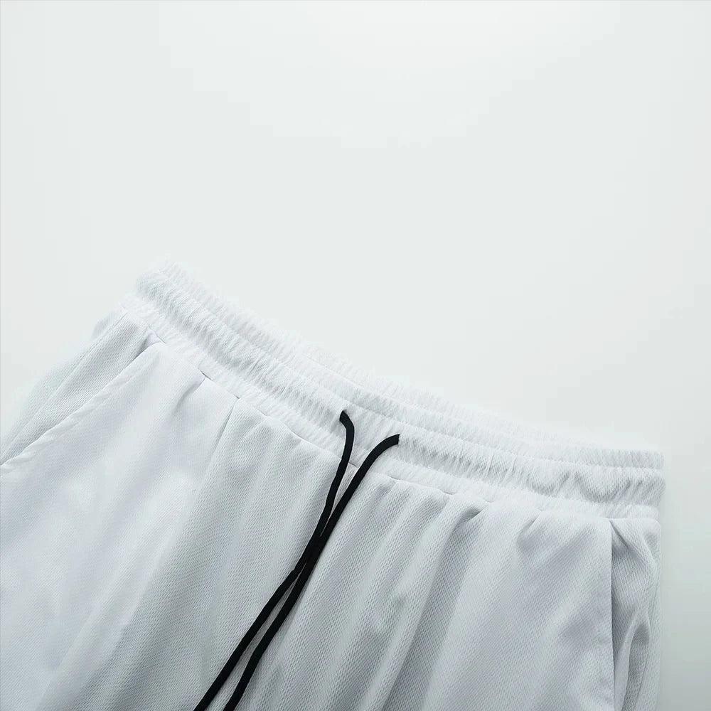 Men's Two-in-one Sports Shorts Breathable Casual Quick-drying Double-layer Shorts Summer Running Sportswear Bottoms M-3XL - Grivelo