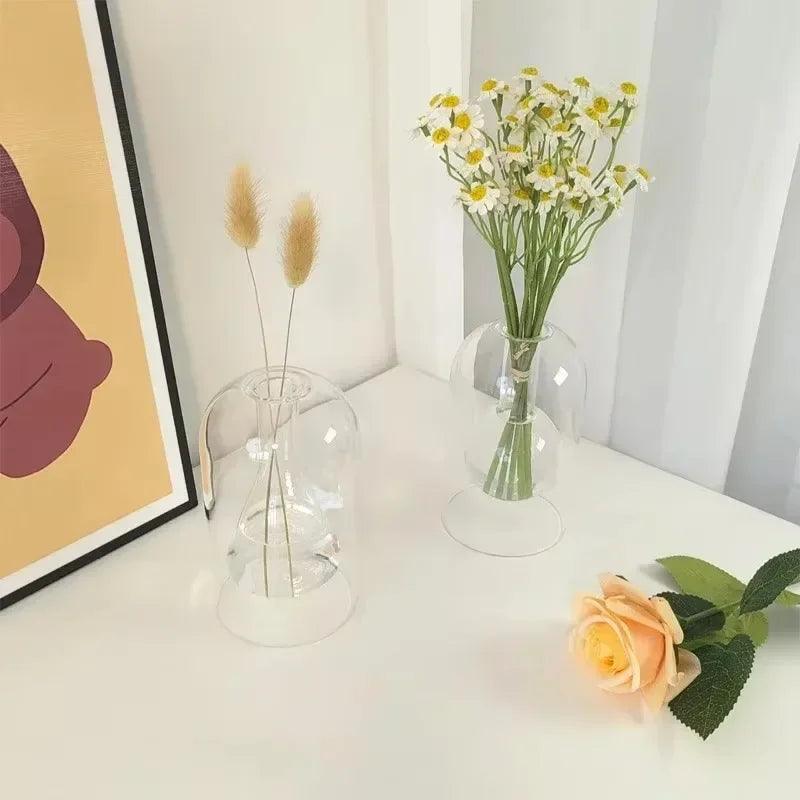 Flacon diffuseur de parfum 130/200 ml, vase diffuseur de style simple, flacon en verre, flacon d'aromathérapie pour huiles essentielles de style européen