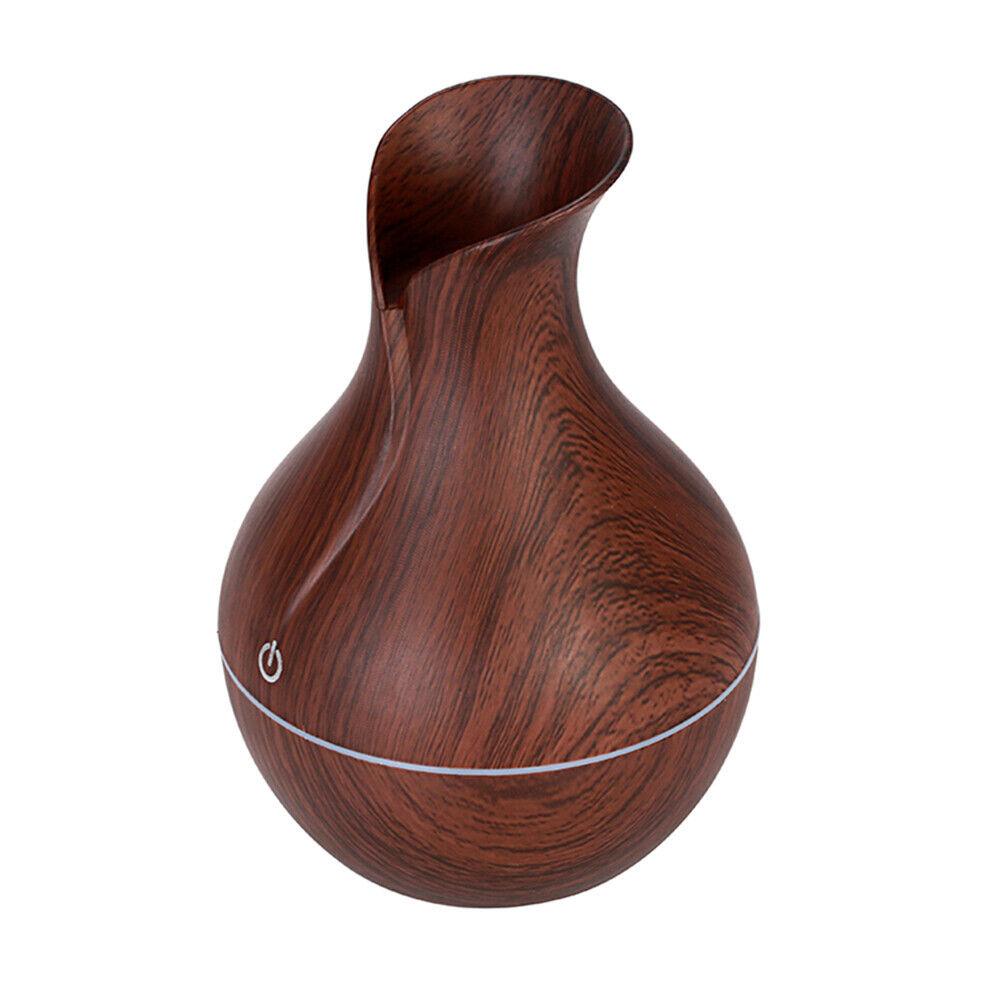 Humidificateur d'arômes ultrasonique à LED, diffuseur d'huiles essentielles, purificateur d'air, aromathérapie, petit porte-encens, bougie, parfum de yoga, brûleur d'arômes en forme de vase d'intérieur, fontaine à fumée, décoration de salon
