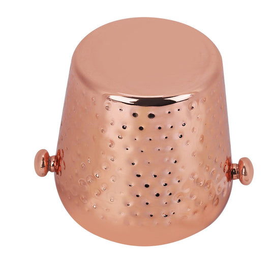 Seau à glace en acier inoxydable 1 L, récipient à glaçons pour bar, maison, hôtel (or rose)