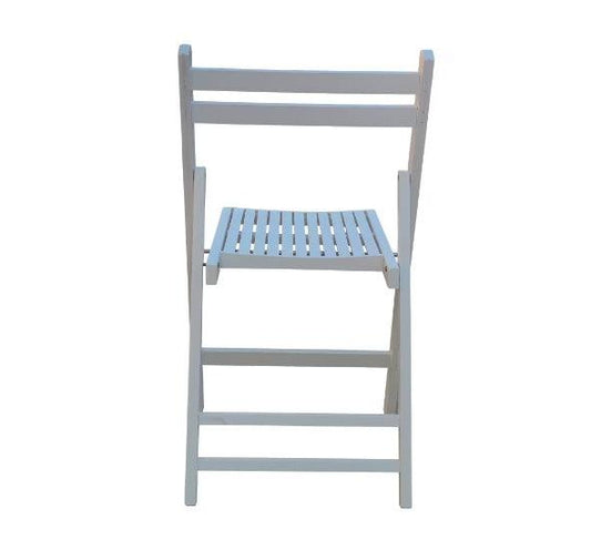 Chaises pliantes en bois à lattes pour événements spéciaux